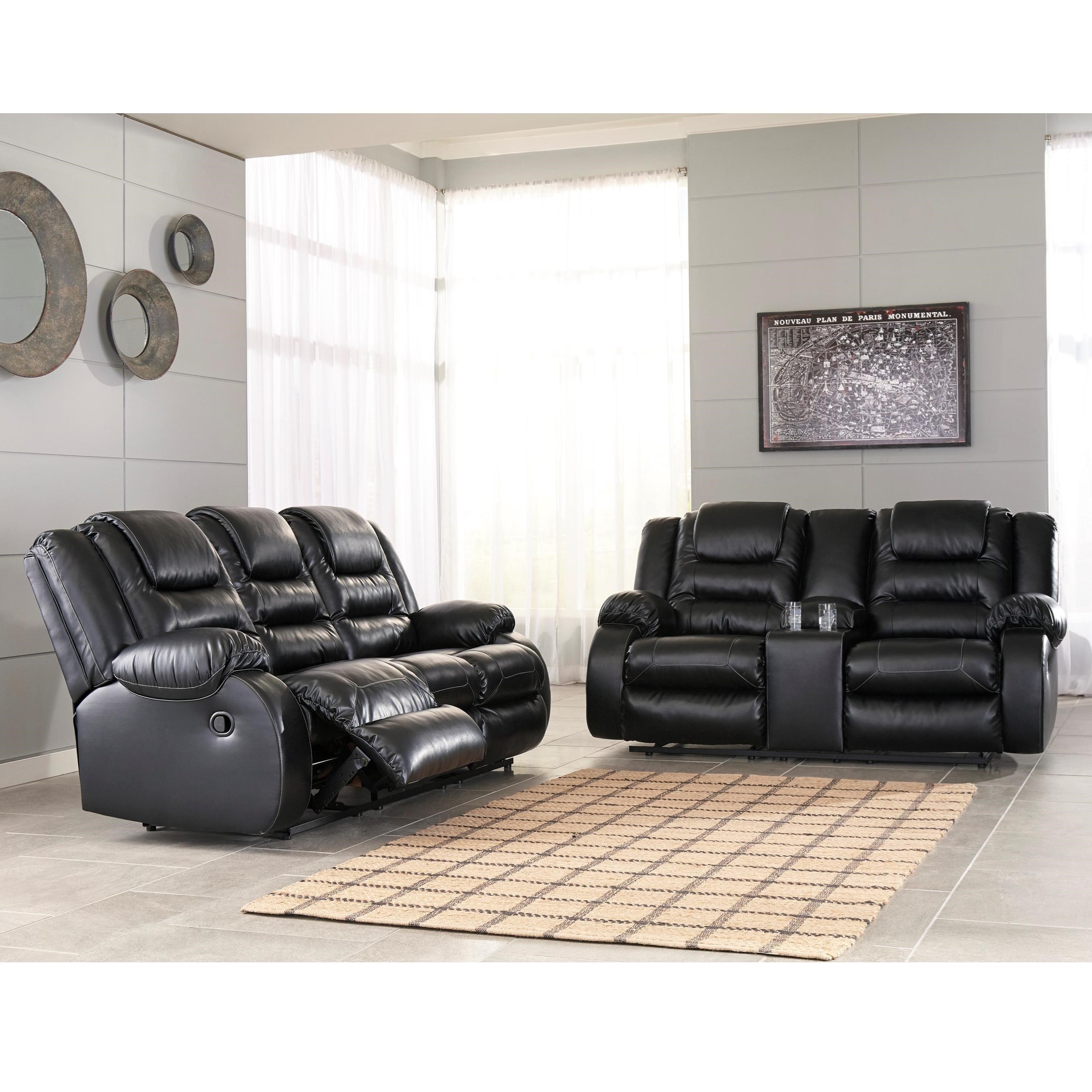 Ashley vacherie reclining sofa outlet